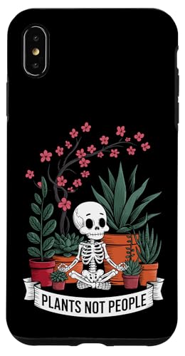 Plants Not People Funny Plant Lover Floral Skeleton Flowers Hülle für iPhone XS Max Plants Not People Funny Plant Lover Floral Skeleton Flowers Hülle für iPhone XS Max von Funny Skeleton Botanical Botany Enthusiast