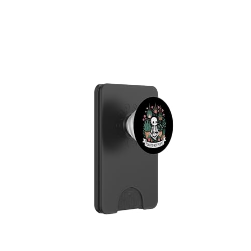 Plants Not People Funny Plant Lover Floral Skeleton Flowers PopSockets PopWallet für MagSafe Plants Not People Funny Plant Lover Floral Skeleton Flowers PopSockets PopWallet für MagSafe von Funny Skeleton Botanical Botany Enthusiast