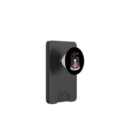 Plants Not People Funny Plant Lover Floral Skeleton Flowers PopSockets PopWallet für MagSafe Plants Not People Funny Plant Lover Floral Skeleton Flowers PopSockets PopWallet für MagSafe von Funny Skeleton Botanical Botany Enthusiast