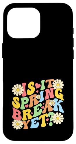 Ist es Spring Break, ein grooviger Retro-Strand-Frühlingsurlaub? Hülle für iPhone 16 Pro Max von Funny Spring Break Apparel
