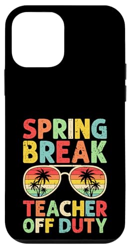 Spring Break Retro Vintage Lehrer Off Duty Frühling Urlaub Hülle für iPhone 12 mini von Funny Spring Break Apparel