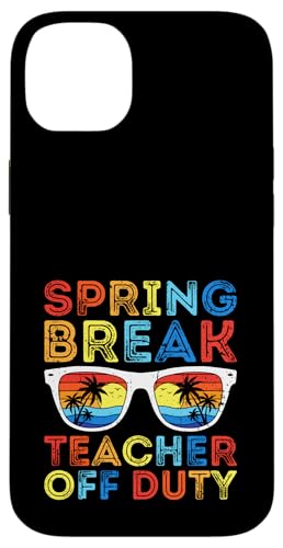 Spring Break Retro Vintage Lehrer Off Duty Frühling Urlaub Hülle für iPhone 14 Plus von Funny Spring Break Apparel