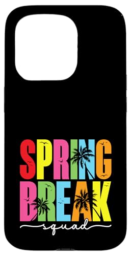 Spring Break Squad Beach Frühlingsurlaub Hülle für iPhone 15 Pro von Funny Spring Break Apparel