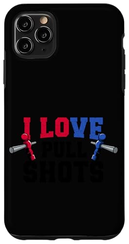 Tischfußball Kicker Witz I Love Pull Shots Hülle für iPhone 11 Pro Max Tischfußball Kicker Witz I Love Pull Shots Hülle für iPhone 11 Pro Max von Funny Table Foosball Player Gifts