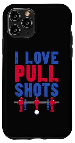 Tischfußball Kicker Witz I Love Pull Shots Hülle für iPhone 11 Pro Tischfußball Kicker Witz I Love Pull Shots Hülle für iPhone 11 Pro von Funny Table Foosball Player Gifts