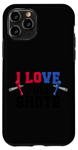 Tischfußball Kicker Witz I Love Pull Shots Hülle für iPhone 11 Pro Tischfußball Kicker Witz I Love Pull Shots Hülle für iPhone 11 Pro von Funny Table Foosball Player Gifts
