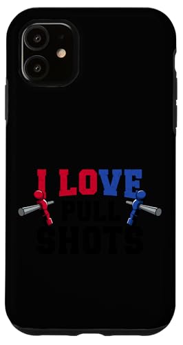 Tischfußball Kicker Witz I Love Pull Shots Hülle für iPhone 11 Tischfußball Kicker Witz I Love Pull Shots Hülle für iPhone 11 von Funny Table Foosball Player Gifts