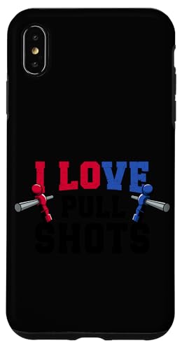 Tischfußball Kicker Witz I Love Pull Shots Hülle für iPhone XS Max Tischfußball Kicker Witz I Love Pull Shots Hülle für iPhone XS Max von Funny Table Foosball Player Gifts