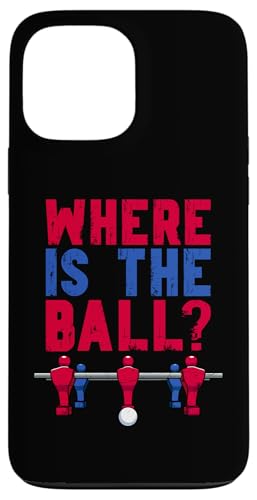 Tischfußball Kicker Witz Wo ist der Ball? Hülle für iPhone 13 Pro Max Tischfußball Kicker Witz Wo ist der Ball? Hülle für iPhone 13 Pro Max von Funny Table Foosball Player Gifts