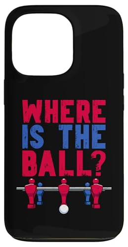 Tischfußball Kicker Witz Wo ist der Ball? Hülle für iPhone 13 Pro Tischfußball Kicker Witz Wo ist der Ball? Hülle für iPhone 13 Pro von Funny Table Foosball Player Gifts
