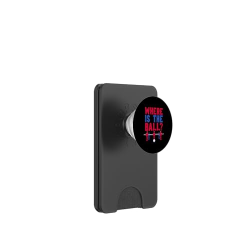 Tischfußball Kicker Witz Wo ist der Ball? PopSockets PopWallet für MagSafe Tischfußball Kicker Witz Wo ist der Ball? PopSockets PopWallet für MagSafe von Funny Table Foosball Player Gifts