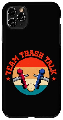 Tischfußballspieler Witz Hülle für iPhone 11 Pro Max von Funny Table Foosball Player Gifts