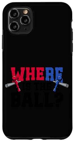Tischfußballspieler Witz Hülle für iPhone 11 Pro Max Tischfußballspieler Witz Hülle für iPhone 11 Pro Max von Funny Table Foosball Player Gifts