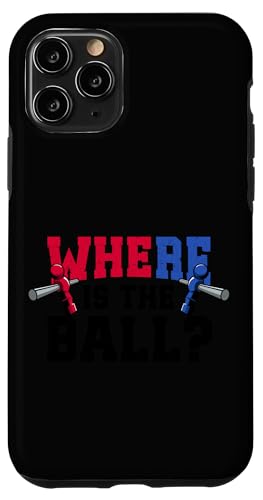 Tischfußballspieler Witz Hülle für iPhone 11 Pro Tischfußballspieler Witz Hülle für iPhone 11 Pro von Funny Table Foosball Player Gifts