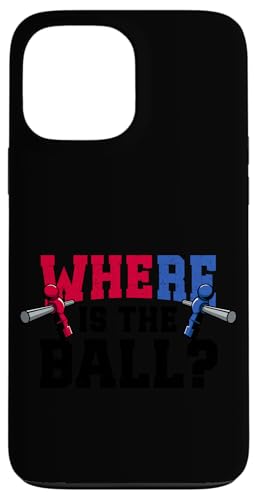 Tischfußballspieler Witz Hülle für iPhone 13 Pro Max Tischfußballspieler Witz Hülle für iPhone 13 Pro Max von Funny Table Foosball Player Gifts