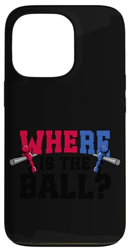 Tischfußballspieler Witz Hülle für iPhone 13 Pro Tischfußballspieler Witz Hülle für iPhone 13 Pro von Funny Table Foosball Player Gifts