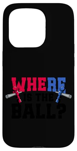 Tischfußballspieler Witz Hülle für iPhone 15 Pro Tischfußballspieler Witz Hülle für iPhone 15 Pro von Funny Table Foosball Player Gifts