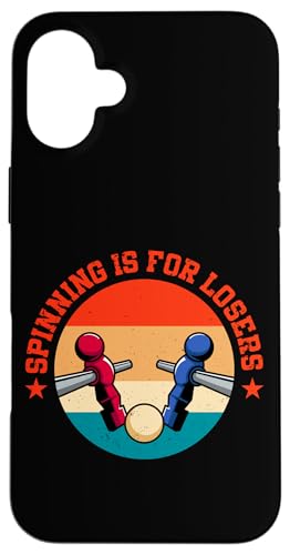 Tischfußballspieler Witz Hülle für iPhone 16 Plus Tischfußballspieler Witz Hülle für iPhone 16 Plus von Funny Table Foosball Player Gifts
