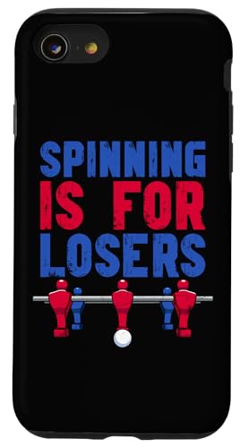 Tischfußballspieler Witz Hülle für iPhone SE (2020) / 7 / 8 von Funny Table Foosball Player Gifts
