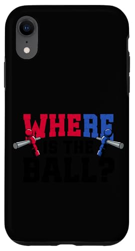 Tischfußballspieler Witz Hülle für iPhone XR Tischfußballspieler Witz Hülle für iPhone XR von Funny Table Foosball Player Gifts