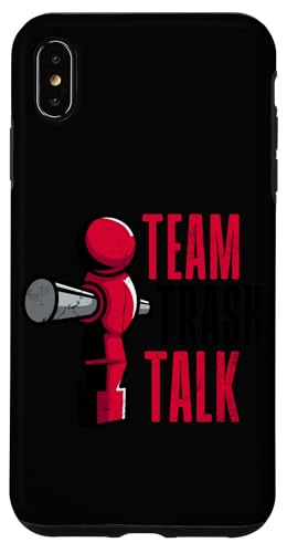 Tischfußballspieler Witz Hülle für iPhone XS Max Tischfußballspieler Witz Hülle für iPhone XS Max von Funny Table Foosball Player Gifts