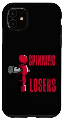 Tischfußballspieler Witz Spining ist für Verlierer Hülle für iPhone 11 Tischfußballspieler Witz Spining ist für Verlierer Hülle für iPhone 11 von Funny Table Foosball Player Gifts