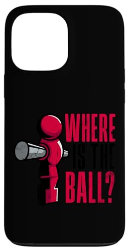 Tischfußballspieler Witz Wo ist der Ball Hülle für iPhone 13 Pro Max Tischfußballspieler Witz Wo ist der Ball Hülle für iPhone 13 Pro Max von Funny Table Foosball Player Gifts