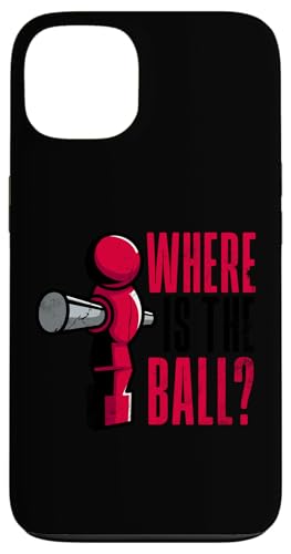 Tischfußballspieler Witz Wo ist der Ball Hülle für iPhone 13 Tischfußballspieler Witz Wo ist der Ball Hülle für iPhone 13 von Funny Table Foosball Player Gifts