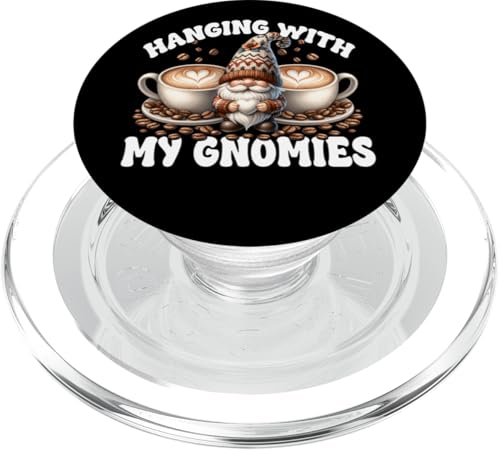 Coffee Gnome Dad Love Hanging With My Gnomies Funny Saying PopSockets PopGrip für MagSafe Coffee Gnome Dad Love Hanging With My Gnomies Funny Saying PopSockets PopGrip für MagSafe von Funny Teacher Gnome Coffee Gifts For Coffee Lovers