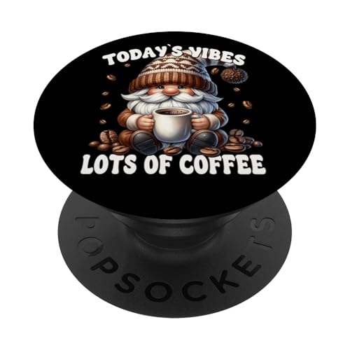 Funny Coffee Saying For Coffee Mom With Cute Gardening Gnome PopSockets Klebender PopGrip Funny Coffee Saying For Coffee Mom With Cute Gardening Gnome PopSockets Klebender PopGrip von Funny Teacher Gnome Coffee Gifts For Coffee Lovers