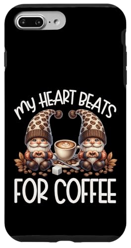 Love Coffee Sayings For Barista Women Men Funny Coffee Gnome Hülle für iPhone 7 Plus/8 Plus von Funny Teacher Gnome Coffee Gifts For Coffee Lovers