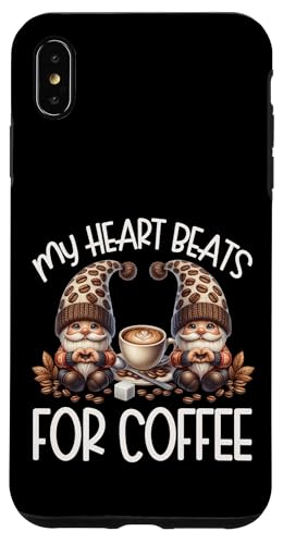 Love Coffee Sayings For Barista Women Men Funny Coffee Gnome Hülle für iPhone XS Max von Funny Teacher Gnome Coffee Gifts For Coffee Lovers