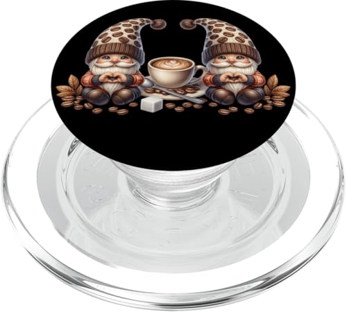 Teacher Coffee Graphic For Women And Men Funny Barista Gnome PopSockets PopGrip für MagSafe Teacher Coffee Graphic For Women And Men Funny Barista Gnome PopSockets PopGrip für MagSafe von Funny Teacher Gnome Coffee Gifts For Coffee Lovers