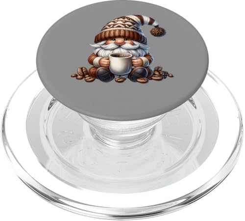 Unique Coffee Drinker Gnome Graphic For Women And Coffee Mom PopSockets PopGrip für MagSafe Unique Coffee Drinker Gnome Graphic For Women And Coffee Mom PopSockets PopGrip für MagSafe von Funny Teacher Gnome Coffee Gifts For Coffee Lovers