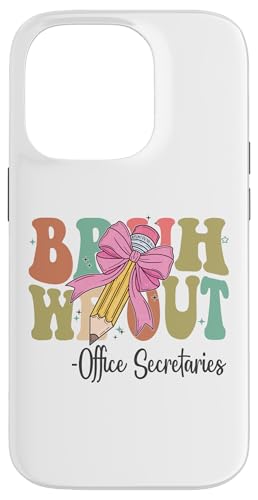 Bruh, wir gehen raus, Sekretärinnen, letzter Schultag, Kokette Hülle für iPhone 14 Pro Bruh, wir gehen raus, Sekretärinnen, letzter Schultag, Kokette Hülle für iPhone 14 Pro von Funny Teachers Groovy Apparel Co.