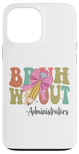 Bruh We Out Administratoren Letzter Schultag Coquette Bow Hülle für iPhone 13 Pro Max Bruh We Out Administratoren Letzter Schultag Coquette Bow Hülle für iPhone 13 Pro Max von Funny Teachers Groovy Apparel Co.