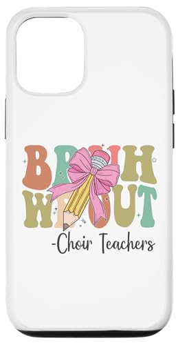 Bruh We Out Chor Teachers Last Day of School Kokette Bogen Hülle für iPhone 12/12 Pro Bruh We Out Chor Teachers Last Day of School Kokette Bogen Hülle für iPhone 12/12 Pro von Funny Teachers Groovy Apparel Co.