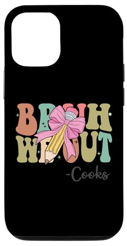 Bruh We Out Cooks Coquette Bow Bleistift vom letzten Schultag Hülle für iPhone 12/12 Pro Bruh We Out Cooks Coquette Bow Bleistift vom letzten Schultag Hülle für iPhone 12/12 Pro von Funny Teachers Groovy Apparel Co.