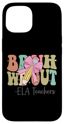 Bruh We Out ELA Teachers Last Day of School Kokette Bogen Hülle für iPhone 15 Bruh We Out ELA Teachers Last Day of School Kokette Bogen Hülle für iPhone 15 von Funny Teachers Groovy Apparel Co.