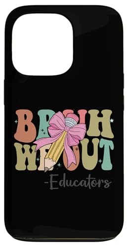 Bruh We Out Educators Coquette Bow Bleistift am letzten Schultag Hülle für iPhone 13 Pro Bruh We Out Educators Coquette Bow Bleistift am letzten Schultag Hülle für iPhone 13 Pro von Funny Teachers Groovy Apparel Co.