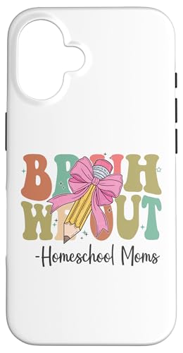 Bruh We Out Homeschool Moms Last Day of School Kokette Schleife Hülle für iPhone 16 Bruh We Out Homeschool Moms Last Day of School Kokette Schleife Hülle für iPhone 16 von Funny Teachers Groovy Apparel Co.