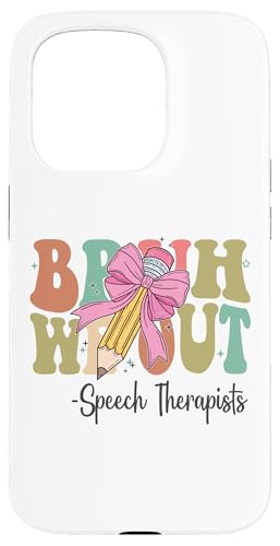 Bruh We Out Logopäden am letzten Schultag Kokette Hülle für iPhone 15 Pro Bruh We Out Logopäden am letzten Schultag Kokette Hülle für iPhone 15 Pro von Funny Teachers Groovy Apparel Co.