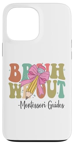 Bruh We Out Montessori Guides Letzter Schultag Kokette Hülle für iPhone 13 Pro Max Bruh We Out Montessori Guides Letzter Schultag Kokette Hülle für iPhone 13 Pro Max von Funny Teachers Groovy Apparel Co.