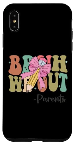 Bruh We Out Parents Last Day of School Coquette Bow Bleistift Hülle für iPhone XS Max Bruh We Out Parents Last Day of School Coquette Bow Bleistift Hülle für iPhone XS Max von Funny Teachers Groovy Apparel Co.