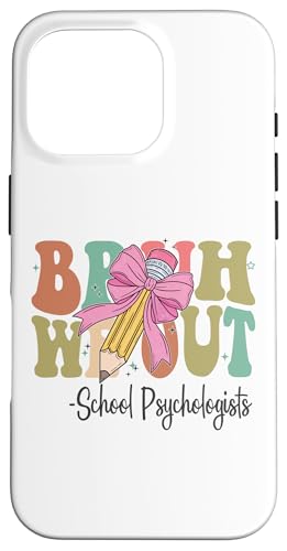 Bruh We Out School Psychologen Last Day of School Coquette Hülle für iPhone 16 Pro Bruh We Out School Psychologen Last Day of School Coquette Hülle für iPhone 16 Pro von Funny Teachers Groovy Apparel Co.