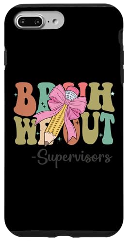 Bruh We Out Supervisors Letzter Schultag Coquette Bow Hülle für iPhone 7 Plus/8 Plus Bruh We Out Supervisors Letzter Schultag Coquette Bow Hülle für iPhone 7 Plus/8 Plus von Funny Teachers Groovy Apparel Co.