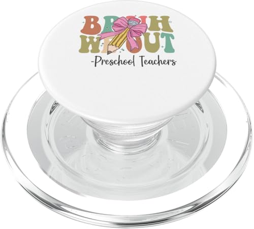 Bruh We Out Vorschullehrerinnen am letzten Schultag, Kokette PopSockets PopGrip für MagSafe Bruh We Out Vorschullehrerinnen am letzten Schultag, Kokette PopSockets PopGrip für MagSafe von Funny Teachers Groovy Apparel Co.