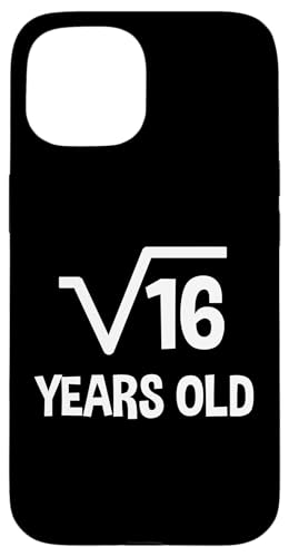 Quadratische Wurzel von 16 - 4. Geburtstag Mathematik 4 Jahre alt lustig Hülle für iPhone 15 Quadratische Wurzel von 16 - 4. Geburtstag Mathematik 4 Jahre alt lustig Hülle für iPhone 15 von Funny Tee Shirts For Math Genius Students Teachers