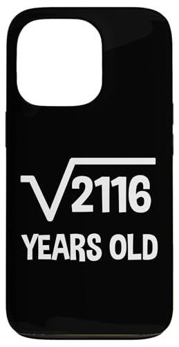 Quadratische Wurzel von 2166 - 46. Geburtstag Mathematik 46 Jahre alt lustig Hülle für iPhone 13 Pro Quadratische Wurzel von 2166 - 46. Geburtstag Mathematik 46 Jahre alt lustig Hülle für iPhone 13 Pro von Funny Tee Shirts For Math Genius Students Teachers