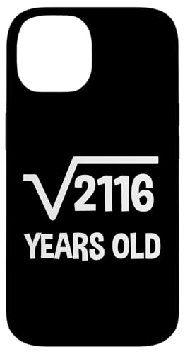 Quadratische Wurzel von 2166 - 46. Geburtstag Mathematik 46 Jahre alt lustig Hülle für iPhone 14 von Funny Tee Shirts For Math Genius Students Teachers